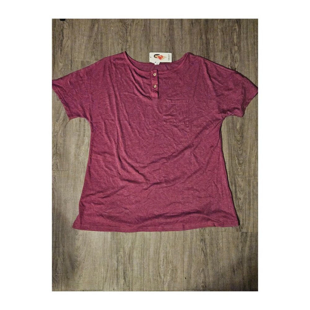 Vislily Short Sleeves Tee Size 14W BNWT